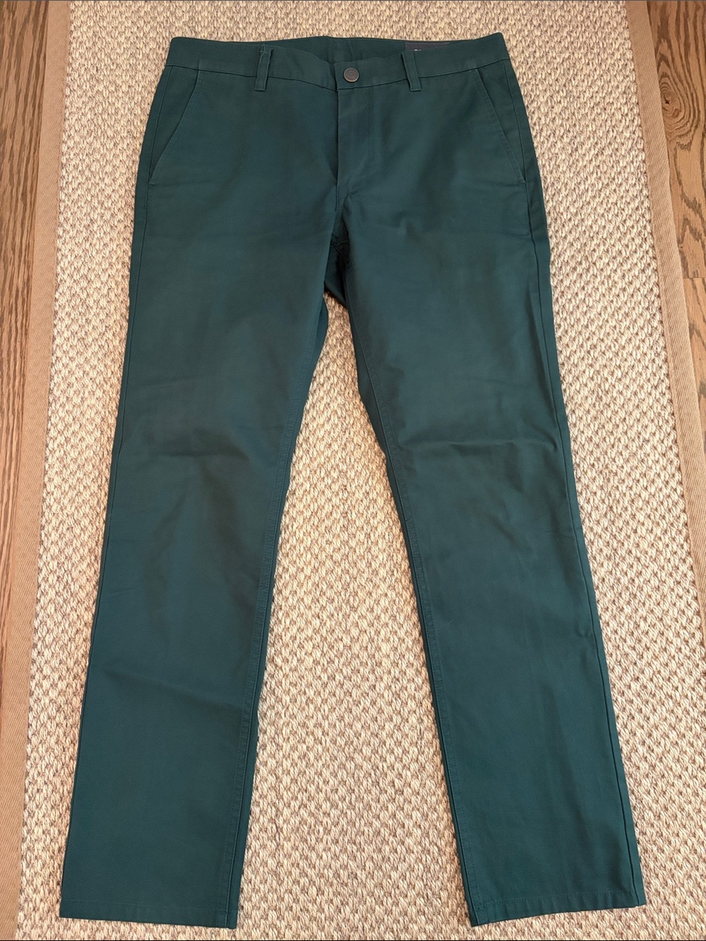 Bonobos Dark Teal Chinos - Slim Straight